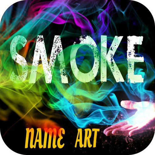 Smoke Effect Name Art app icon