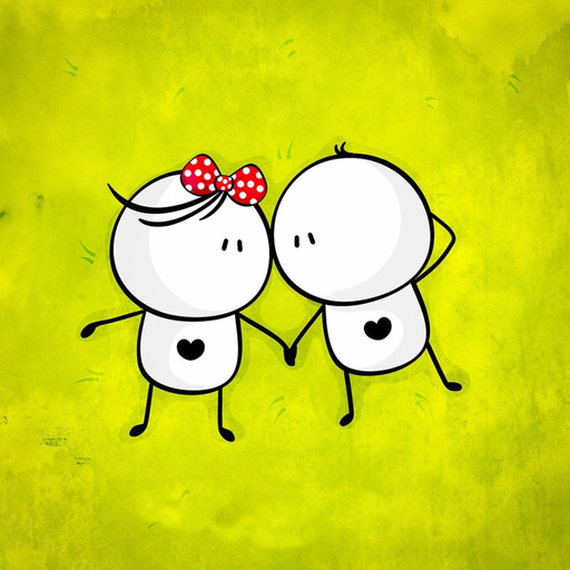 Love Couple Cute Sticker app icon