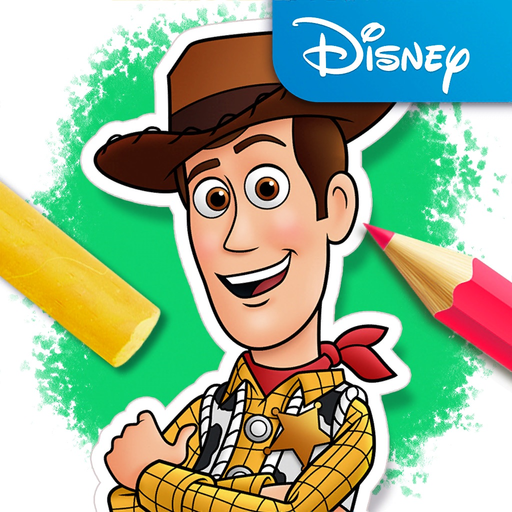 Disney Coloring World app icon