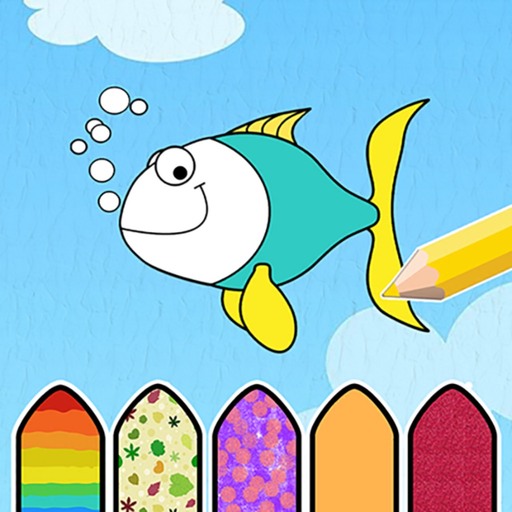 Kids Painting, Draw & Coloring app icon