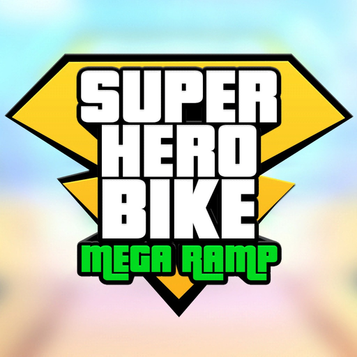 Super Hero Bike Mega Ramp app icon