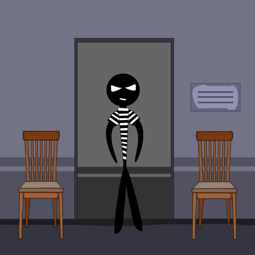Stickman Prison Breakout 5 app icon