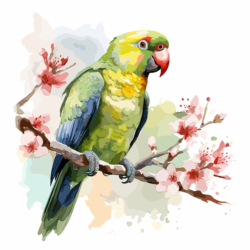 Watercolor Beautiful Birds app icon