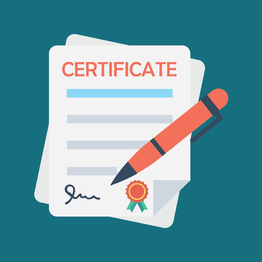Certificate Maker, eCard Maker app icon
