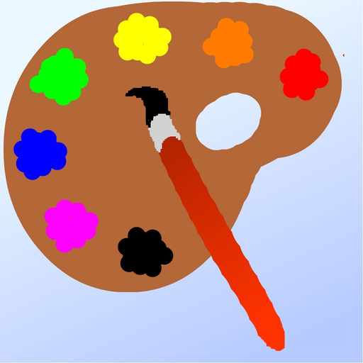 Kids drawing app icon