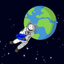 Stickman Moon Adventure icon
