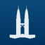 KLCC Twin Towers Passport icon