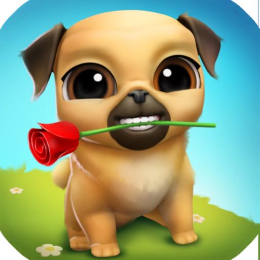 My Virtual Pet Dog: Pug Louie app icon