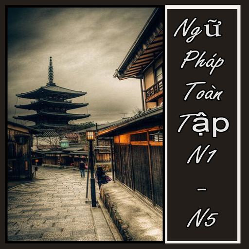 Ngữ pháp tiếng nhật N5 - N1 app icon