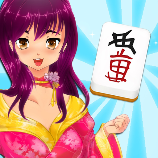 Mahjong Pretty Manga Girls app icon