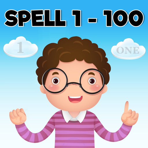 Learn Numbers Spelling 1-100 app icon