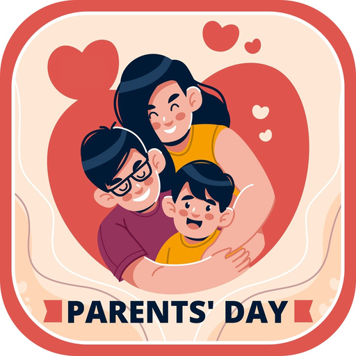 Parents Day Cam : Mom&Dad Love app icon