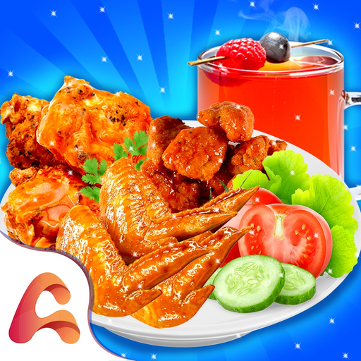 Crazy Chicken Maker Cook Game app icon