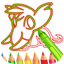 Learn How To Draw Animals Line icon