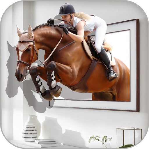 Photo In Hole - 3D Photo Maker app icon