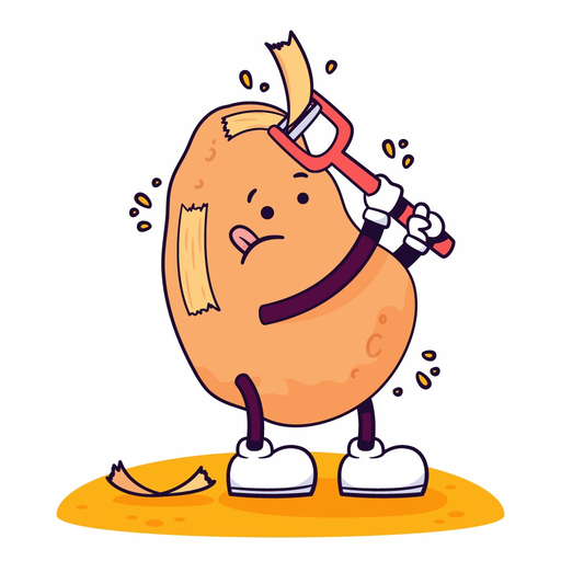 Animated Potato Stickers app icon