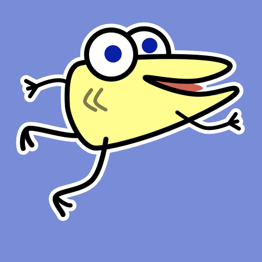 Silly Yellow Guy Stickers app icon