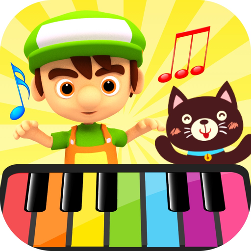 Piano rhymes animal noises app icon