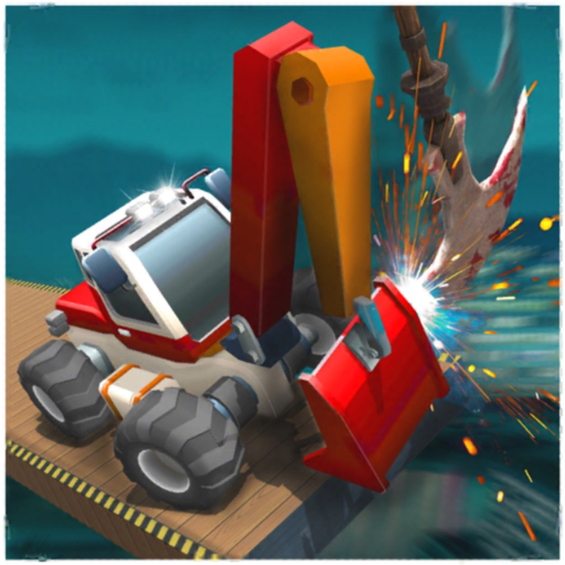 Mega Ramp Excavator Stunts Sim app icon