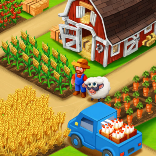 Farm Day Village Offline Games app icon