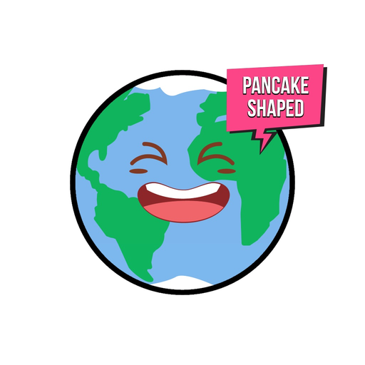 Flat Earth World Stickers app icon