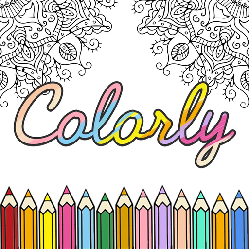 Colorly - Coloring Book & Game app icon