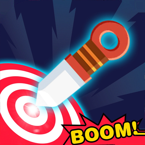 Flying knife shooter master app icon