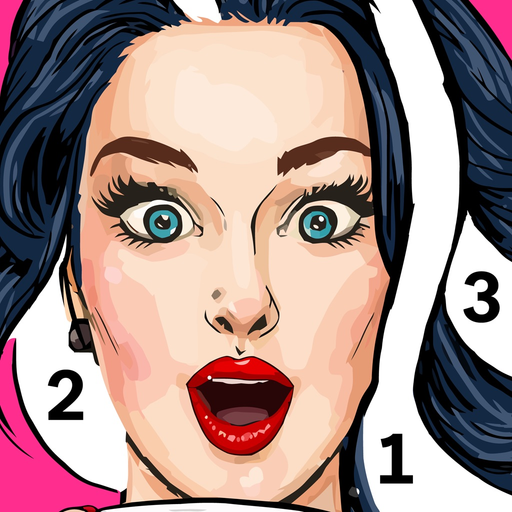 Painting Therapy by Number app icon