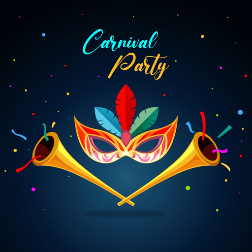 Carnival Party Emojis app icon