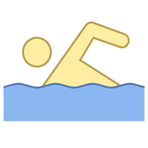 Swimming faster with iSwimStat app icon