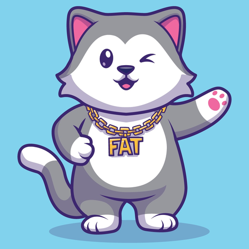 Fat Cat Emojis app icon