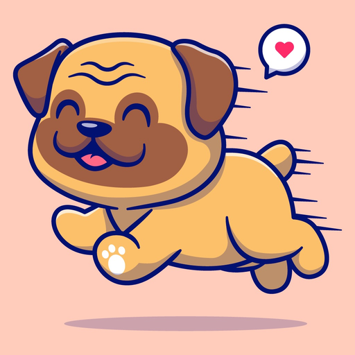 Cute Puppy Animated app icon
