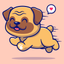 Cute Puppy Animated icon