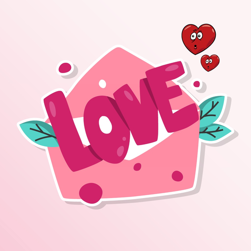 Romantic Love Animated app icon