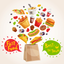 Foodie Food Stickers icon