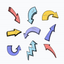 Arrow Stickers! icon