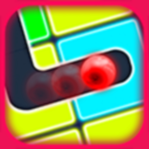Classic Neon Slide Puzzle Game app icon