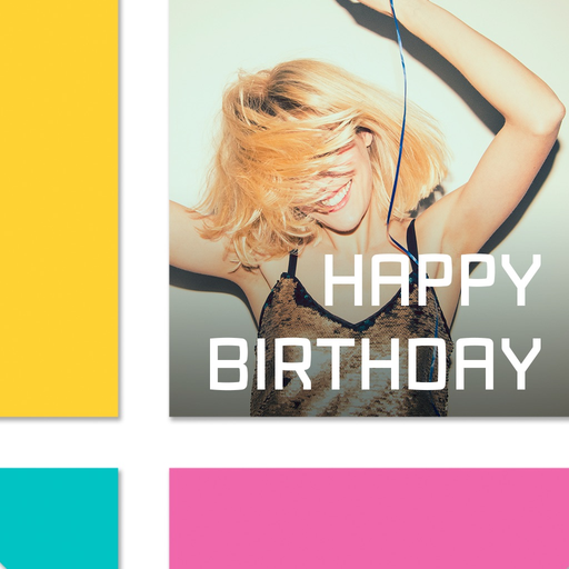 Birthday Editor Photo Collage app icon