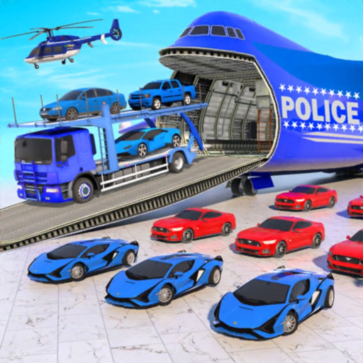 US Police Car Transport Game app icon