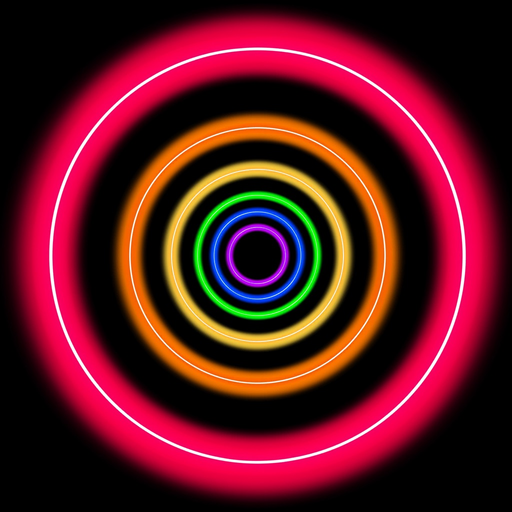 Neon Space Ball - Classic pong app icon