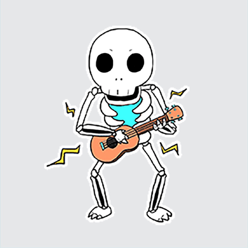 Halloween Skeleton Animated app icon