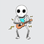 Halloween Skeleton Animated icon