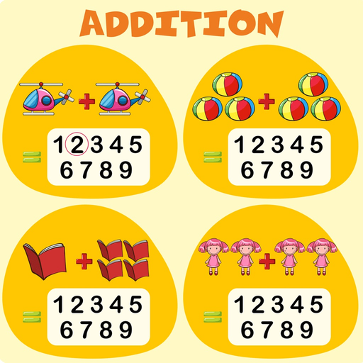 Adding and Subtraction 2 Games app icon