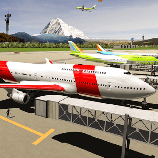 City Airplane Flight Driving app icon