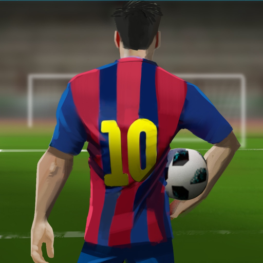 Free kicks 3D football game app icon