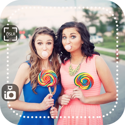 DSLR Camera -Blur Photo Effect app icon