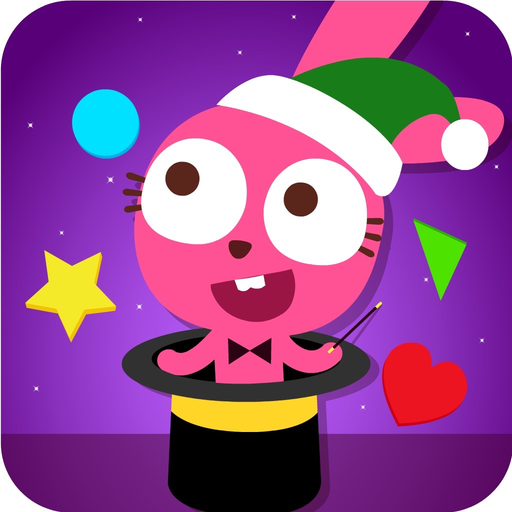 Purple Pink shapes and colors app icon
