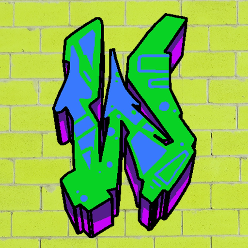GRAFFITI WILD STYLE  LETTERS app icon