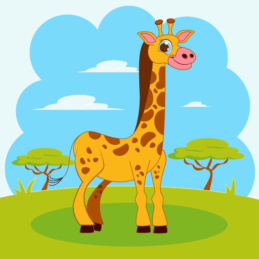 Mutant Giraffes Animated Emoji app icon
