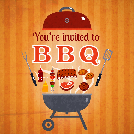 Barbecue BBQ Stickers app icon
